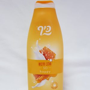 תחליב רחצה כיף בניחוח חלב ודבש