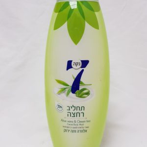 תחליב רחצה נקה 7 בניחוח אלוורה ותה ירוק