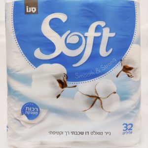 נייר טואלט סנו סופט דו שכבתי