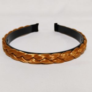 קשת צמה רחבה בלונדיני