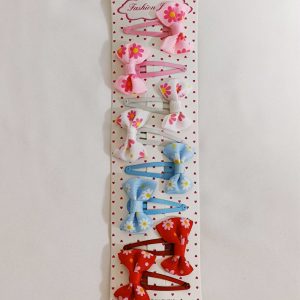 סיכות תיק תק מתכת צבעוני פפיון