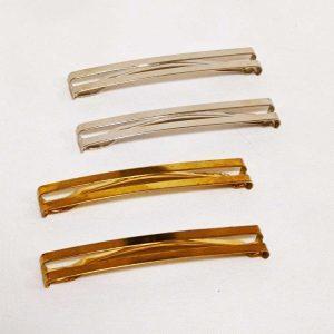 רביעיית קליפסים זהב כסף