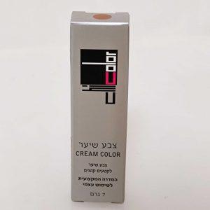 צבע שיער חום לקטעים קטנים