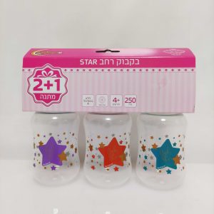 בקבוק תינוק רחב STAR שלב 4