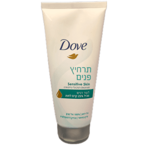 תרחיץ פנים דאב לעור רגיש